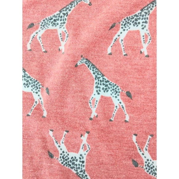 Comfort Code Cuddl Duds Nightgown Women's Size XS Red Giraffe Pockets Pull-on - Picture 5 of 12